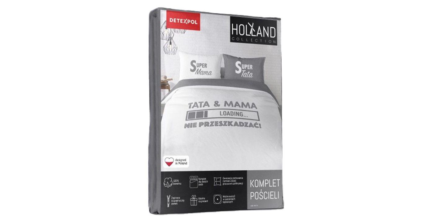 Pościel 220x200 mama tata